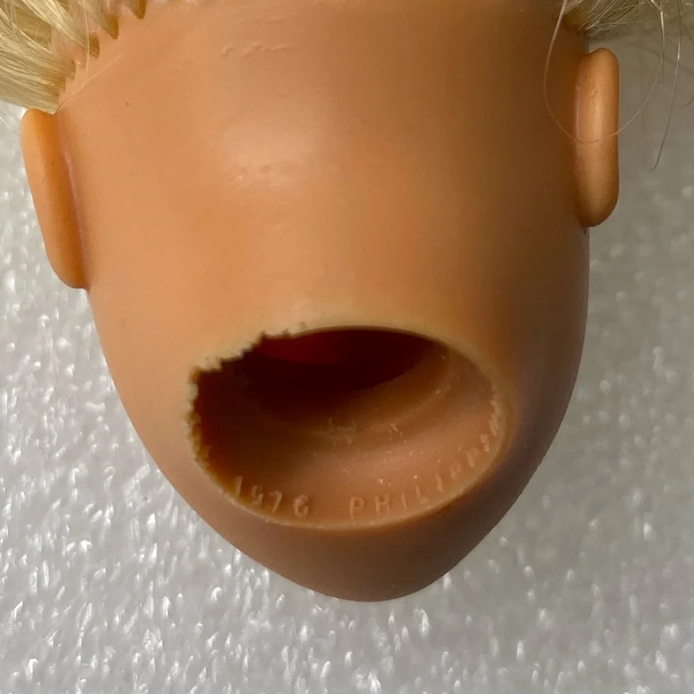 Vintage SUPERSTAR ERA Barbie Doll Blonde Hair Blue Eyes - HEAD Replacement Only